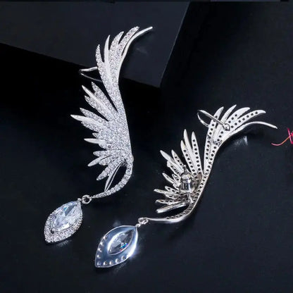 Zirconia Drop Earrings Coco & Dee