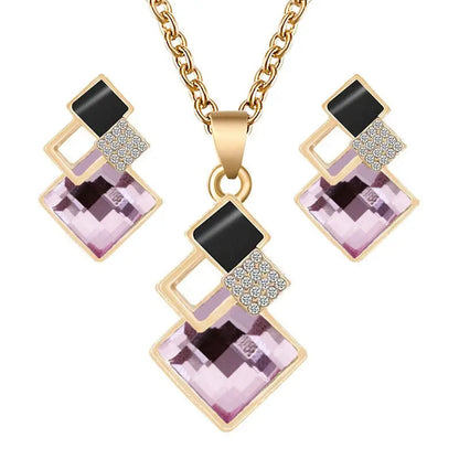 Zoho Pendant Earrings Sets Coco & Dee